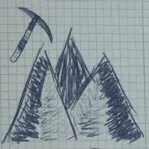 Mining in Notebook Logo